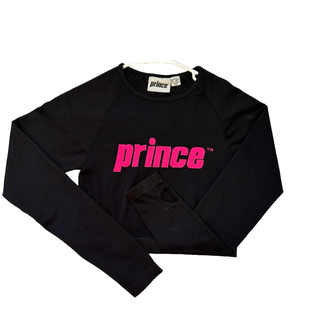 FOREVER 21 PRINCE PINK CROP TOP